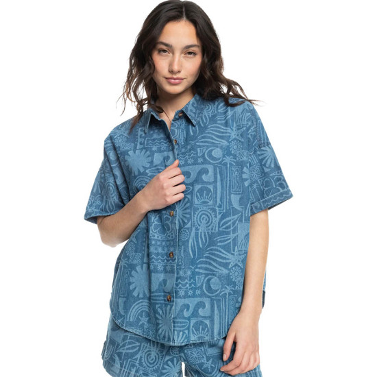 Roxy Γυναικείο πουκάμισο Beach Nostalgia Denim Shirt